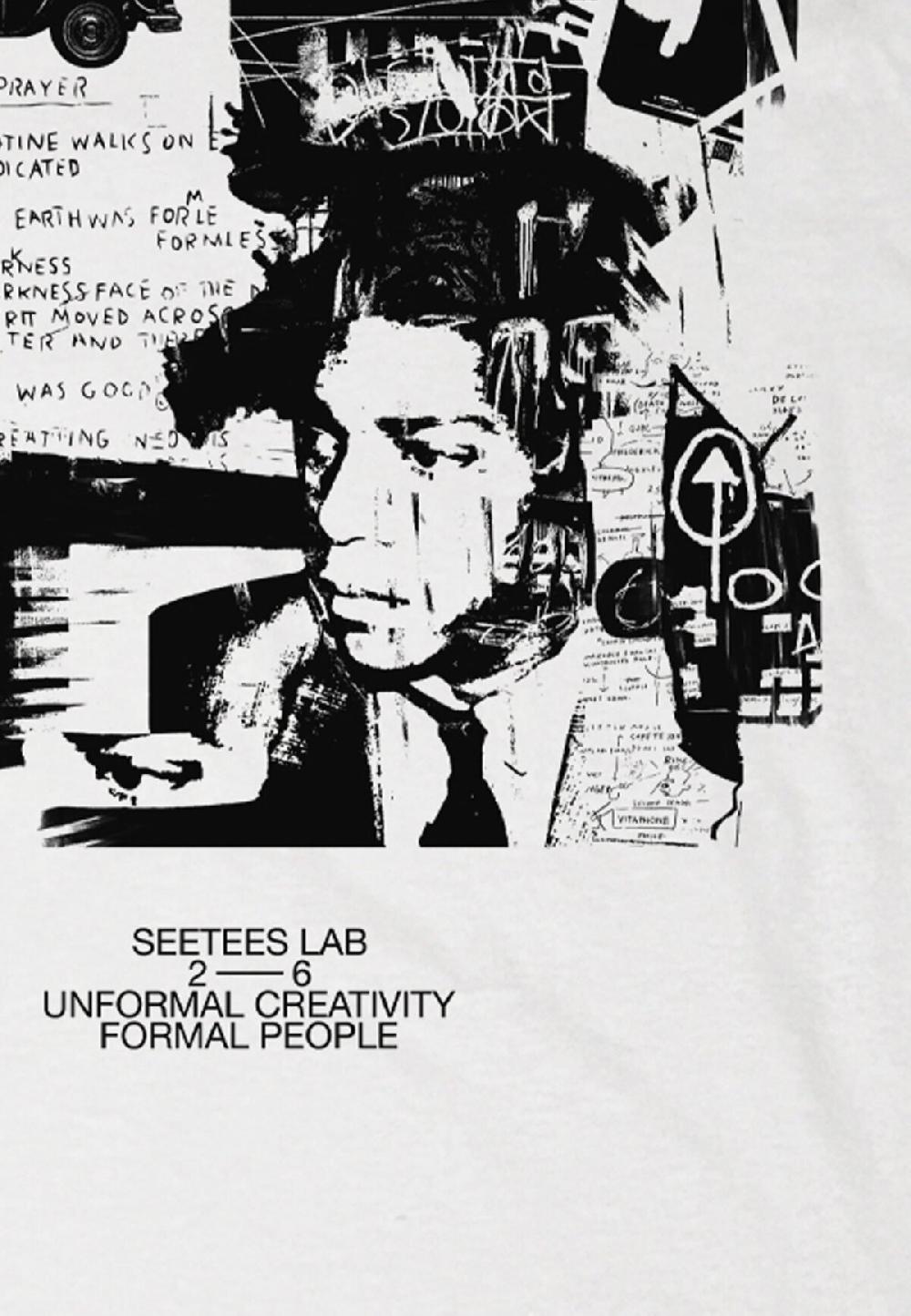 Seetees Basquiat Black
