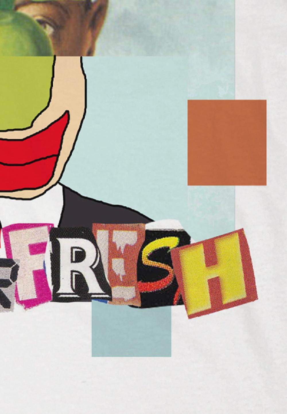 Seetees Superfresh T-shirt Della Capsule This Is Art Cotone Organico Vegano