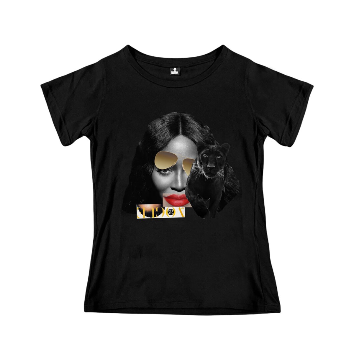 Seetees T-shirt donna Naomi in cotone organico vegano GOTS per la tua t-shirt