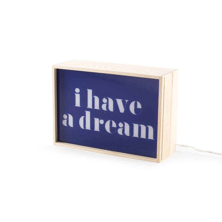 Seletti Lighthink Box Light My Fire / I Have A Dream / Happynest