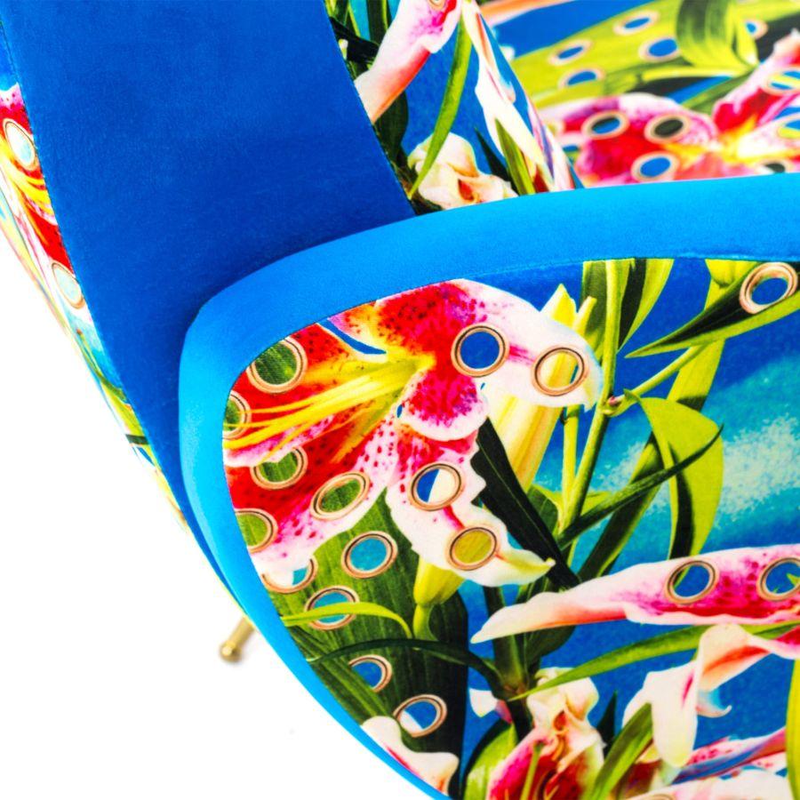 Seletti Armchair Flowers With Holes
