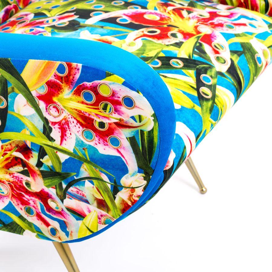Seletti Armchair Flowers With Holes