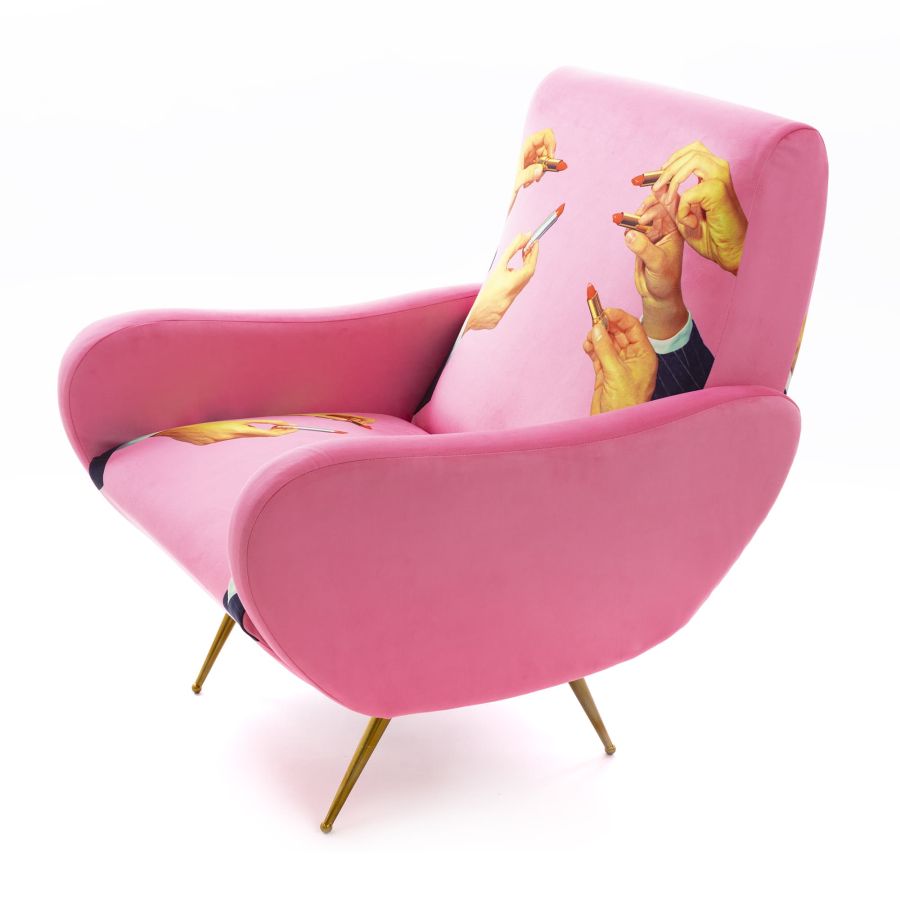 Seletti Armchair Lipsticks Pink