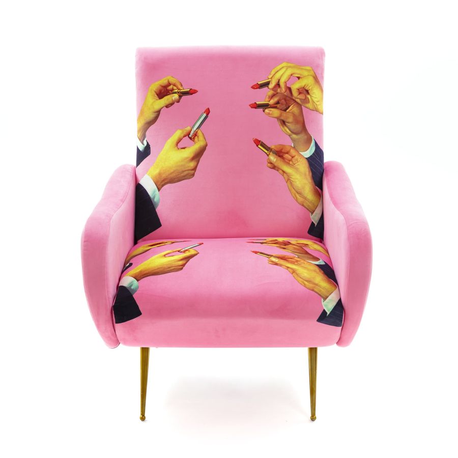 Seletti Armchair Lipsticks Pink