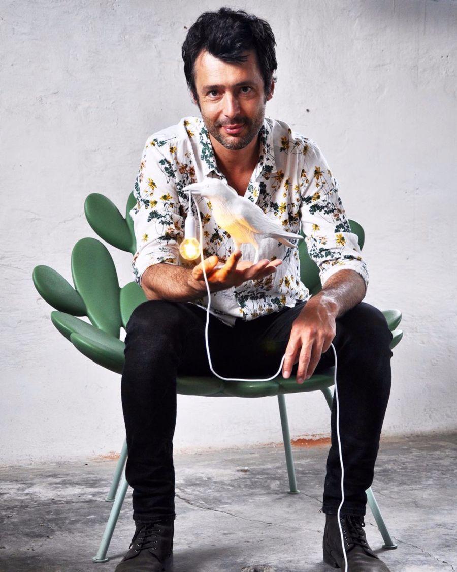 Seletti Bird Lamp White Waiting