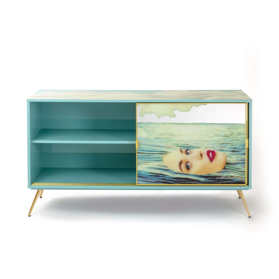 Seletti Cabinet Sliding Door Sea Girl