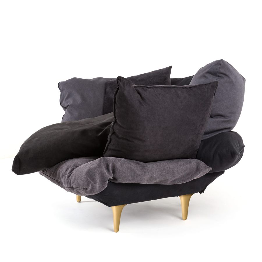 Seletti Comfy Armchair Charcoal Grey
