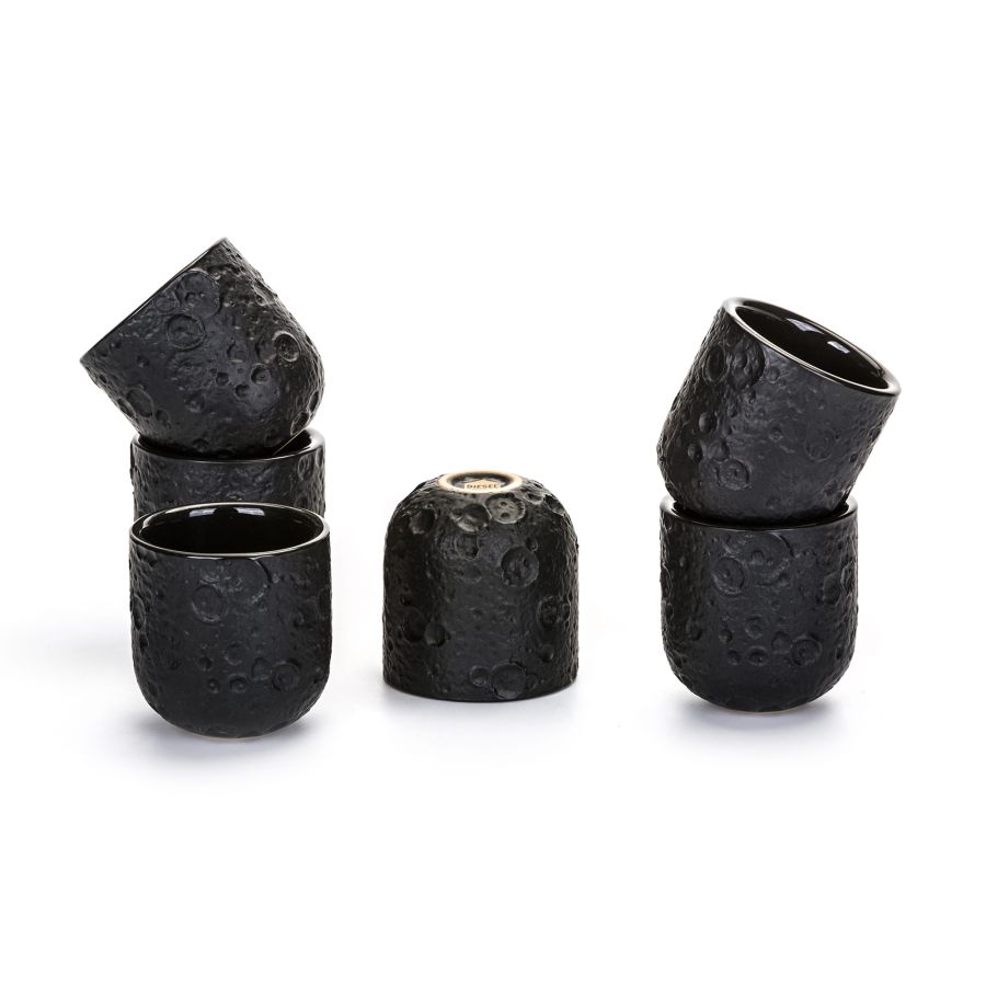 Seletti Cosmic Diner Lunar Coffee cups set of 6