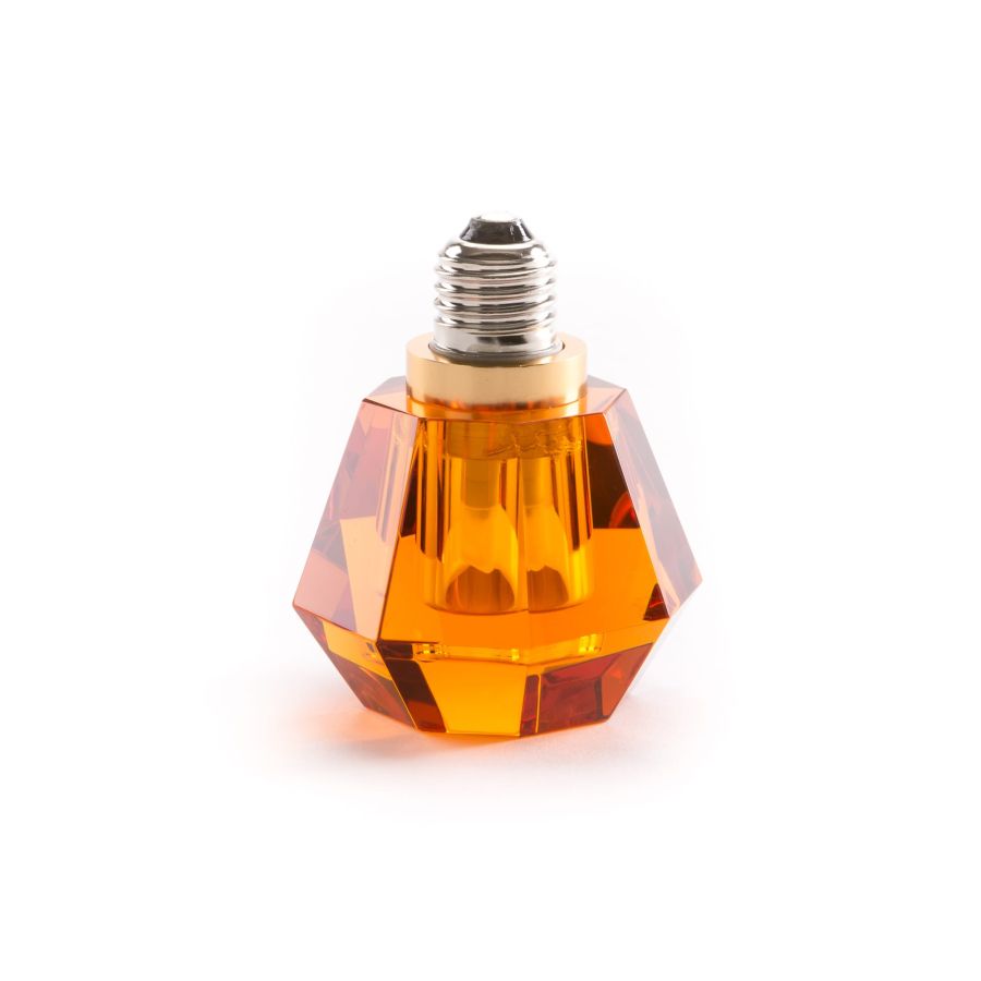 Seletti Crystaled Spot Amber