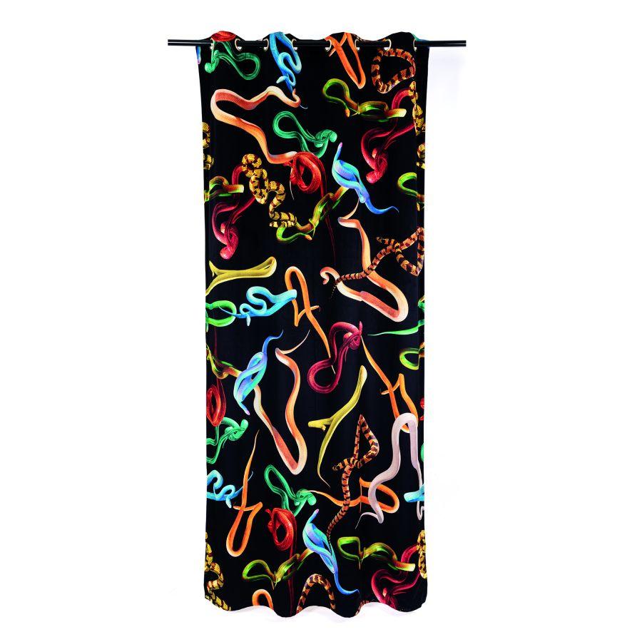Seletti Curtain Snakes Black