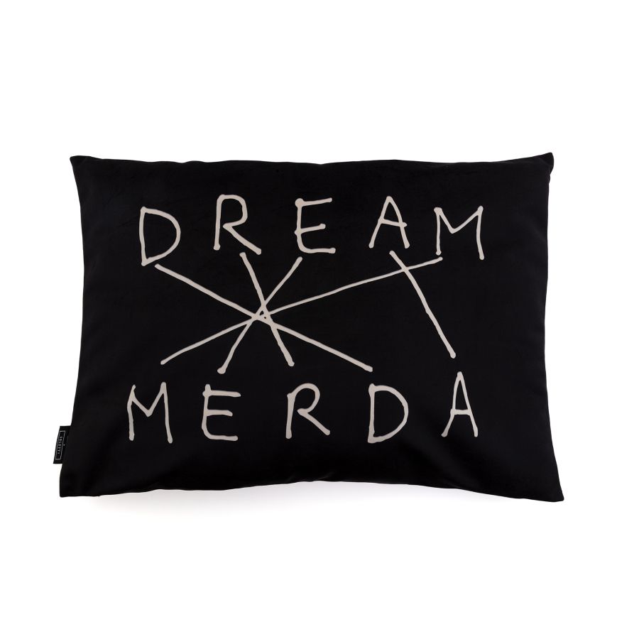 Seletti Cushion Dream-Merda Black