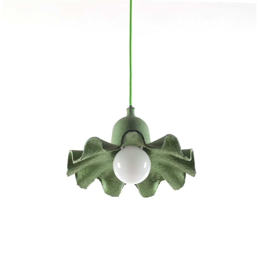 Seletti Egg Of Columbus Ceiling Lamp #1 Green