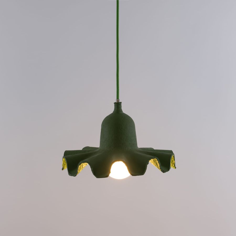 Seletti Egg Of Columbus Ceiling Lamp #1 Green