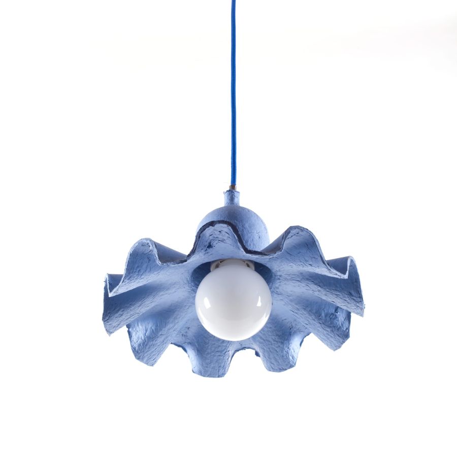 Seletti Egg Of Columbus Ceiling Lamp #1 Light Blue