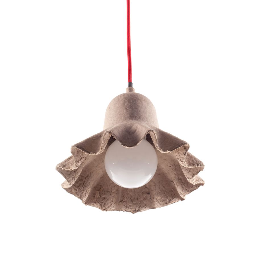 Seletti Egg Of Columbus Ceiling Lamp #2 Natural