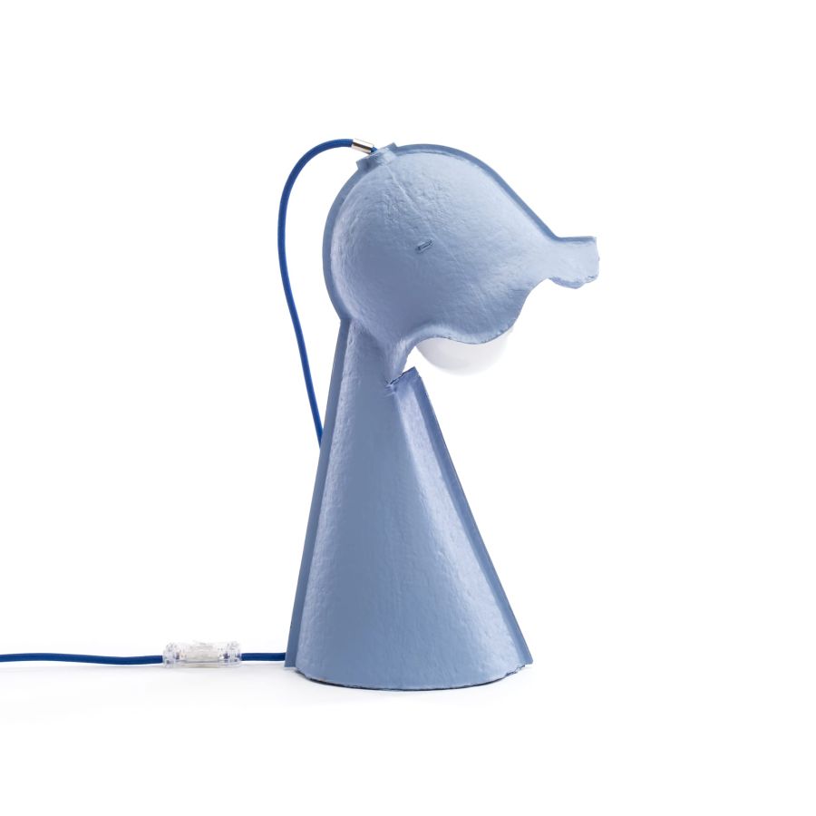 Seletti Egg Of Columbus Table Lamp Light Blue