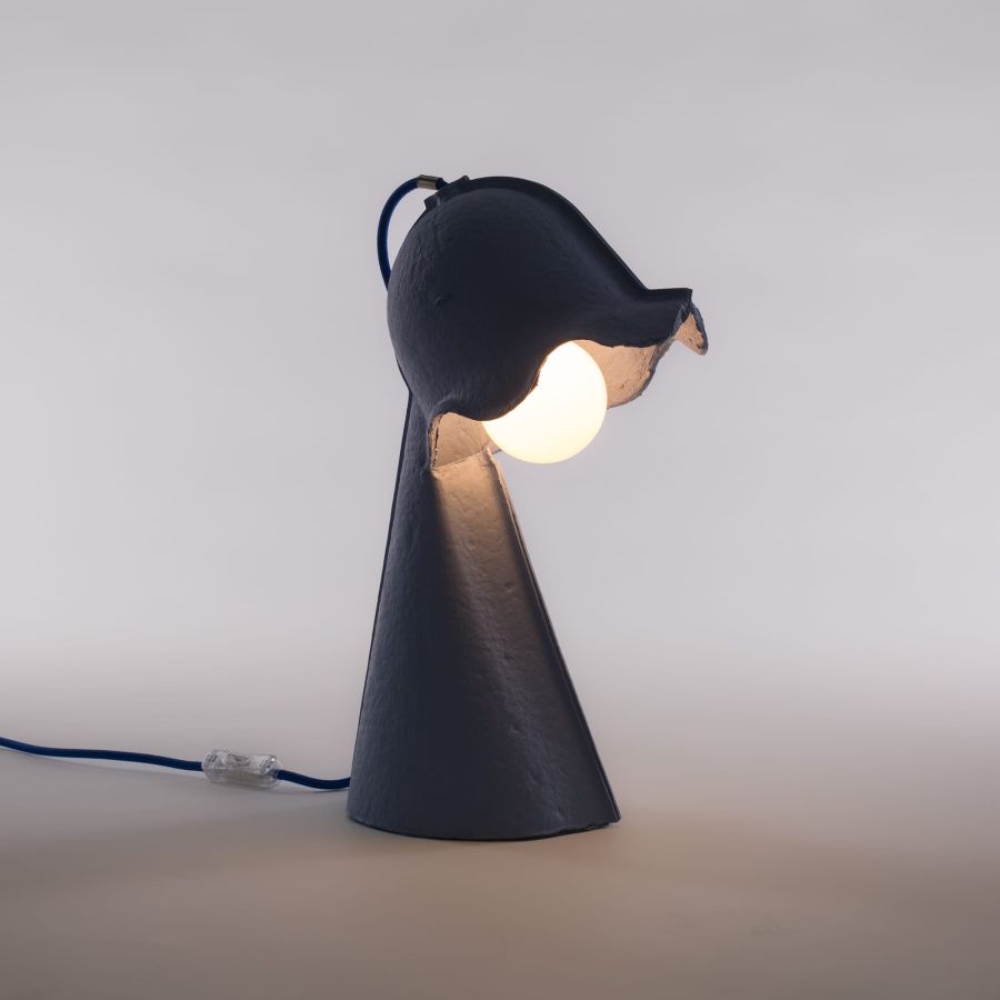 Seletti Egg Of Columbus Table Lamp Light Blue