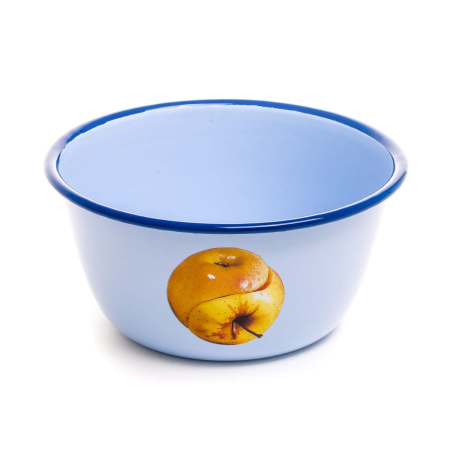 Seletti Enamel Bowl Apple