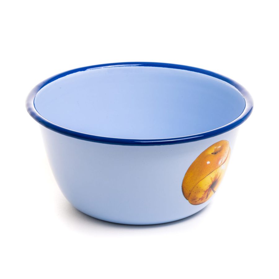Seletti Enamel Bowl Apple