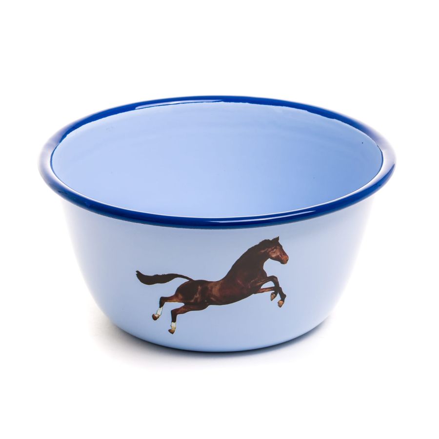 Seletti Enamel Bowl Horse