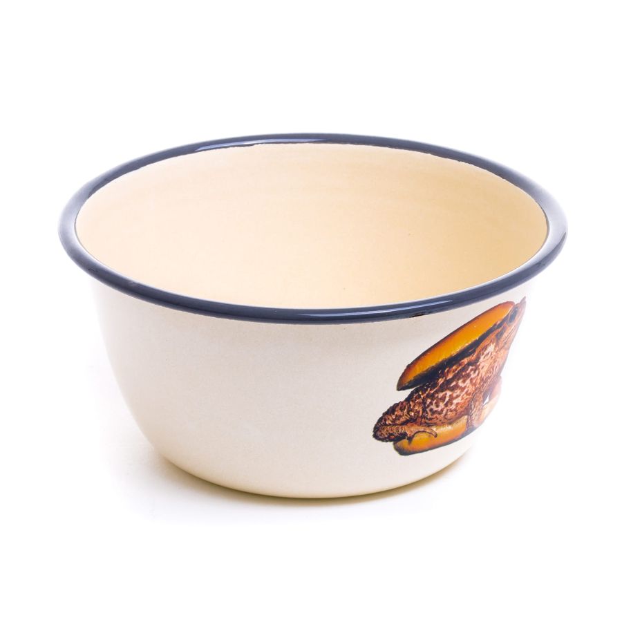 Seletti Enamel Bowl Toad