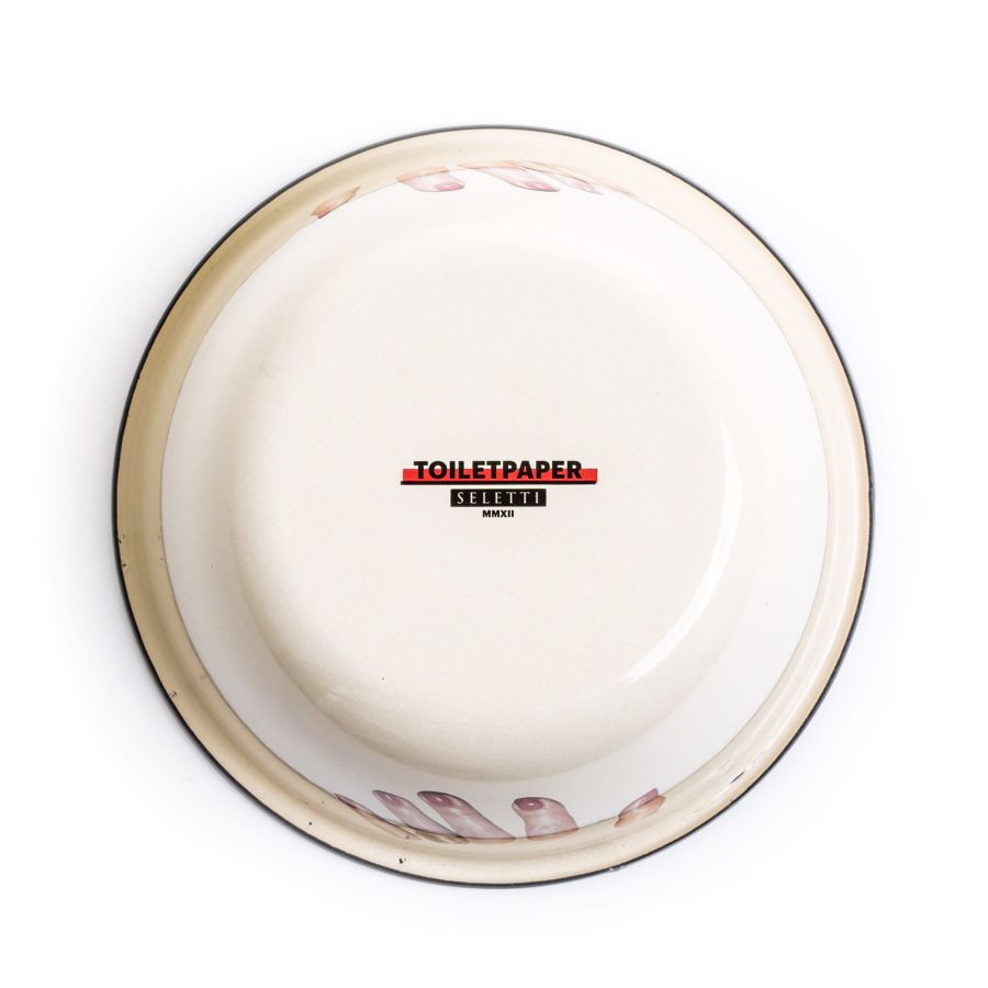 Seletti Enamel Bowl Toad