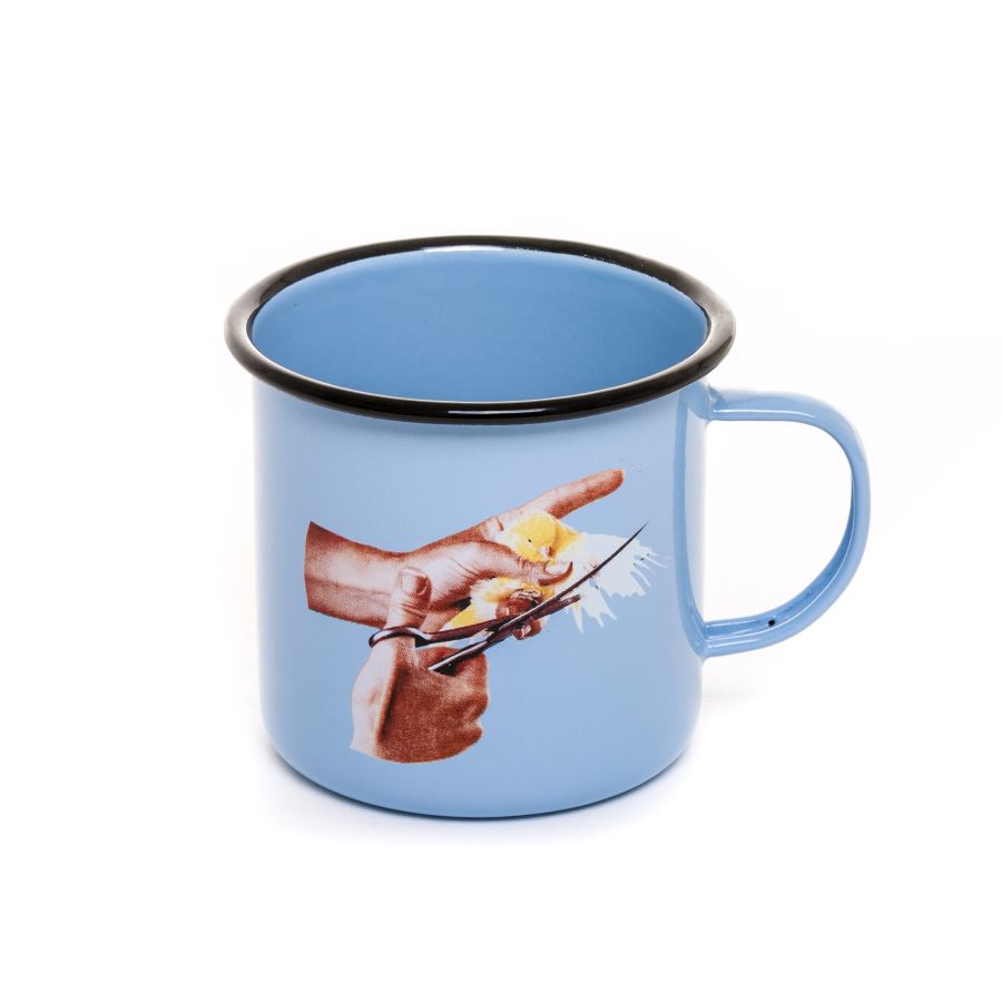 Seletti Enamel Mug Bird