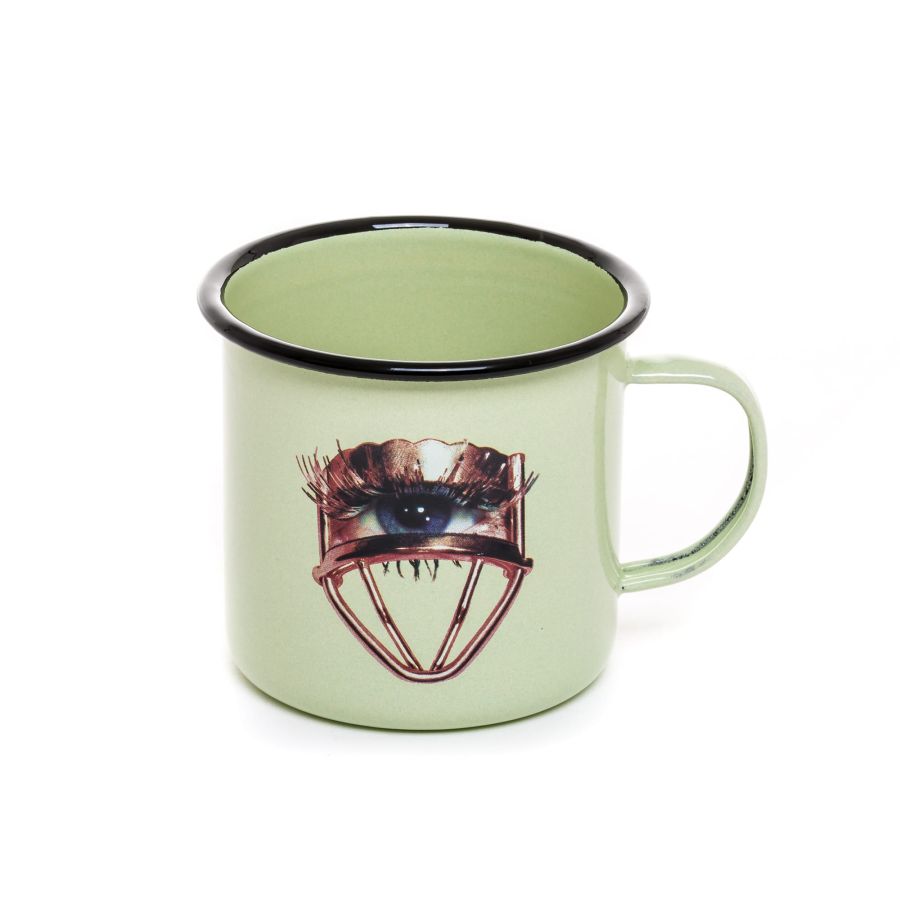 Seletti Enamel Mug Eye