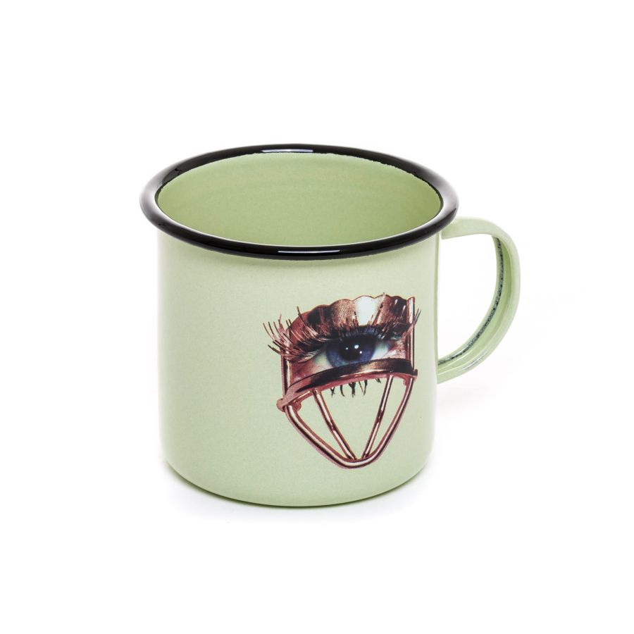 Seletti Enamel Mug Eye
