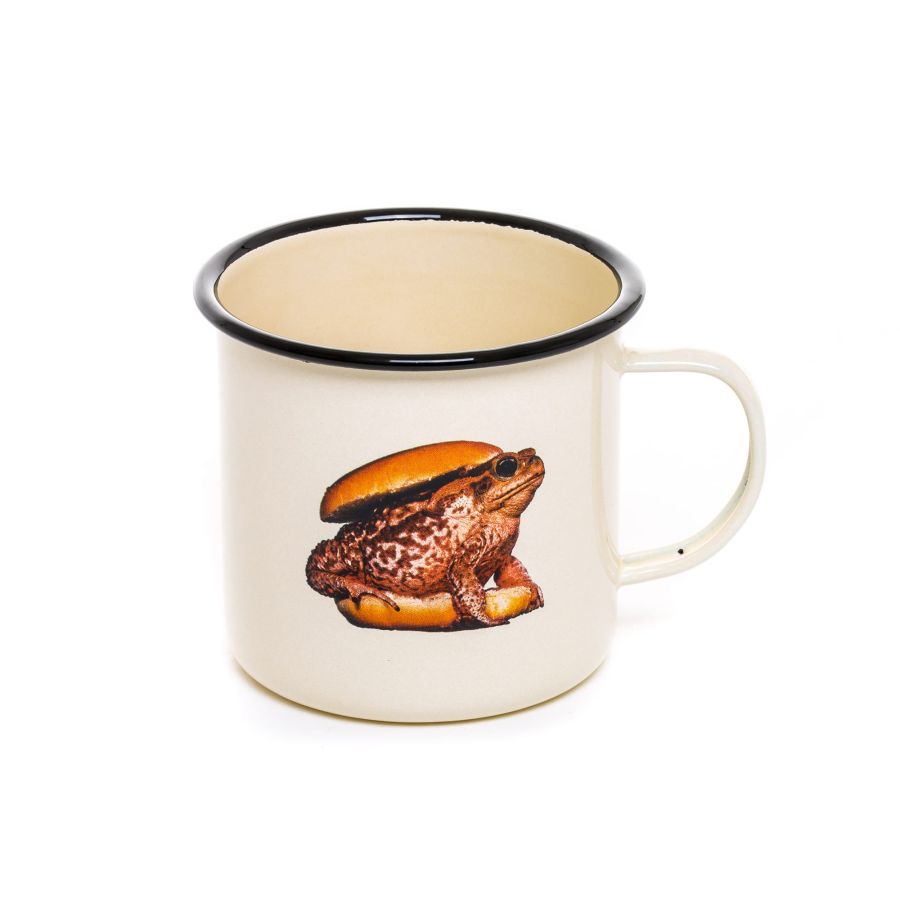 Seletti Enamel Mug Toad