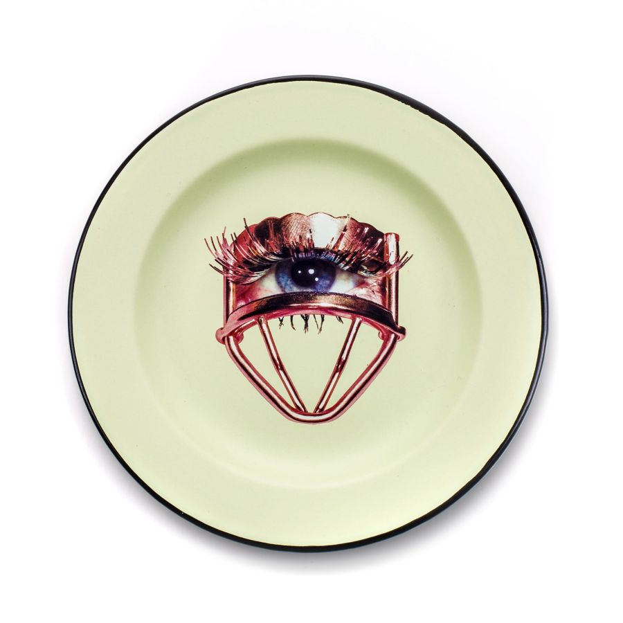 Seletti Enamel Plate Eye