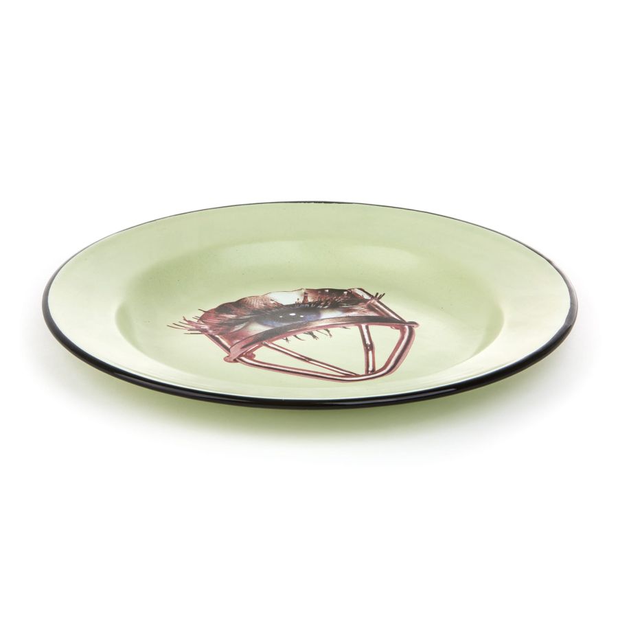 Seletti Enamel Plate Eye