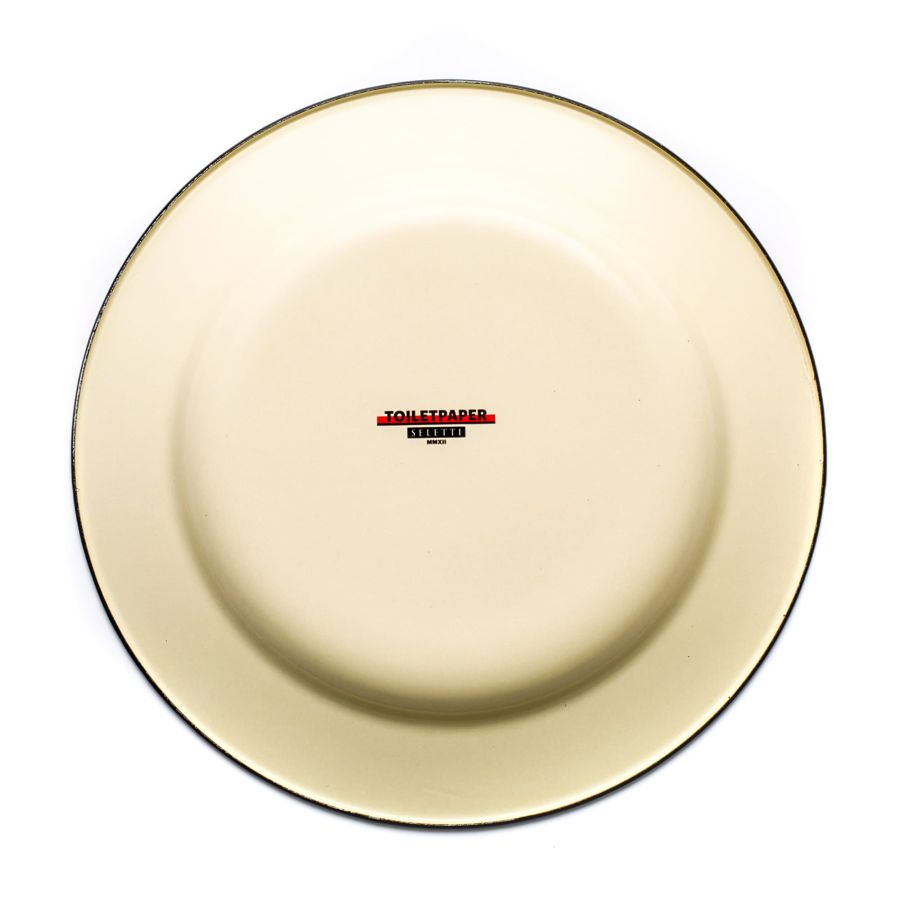 Seletti Enamel Plate I love u