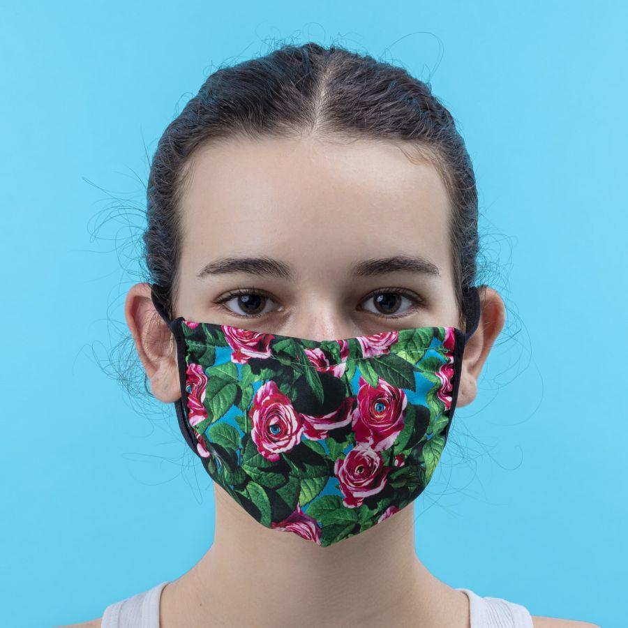 Seletti Facemask Roses Size S/M