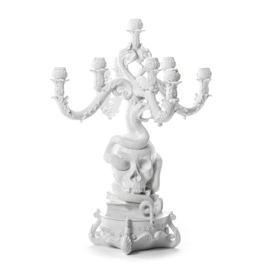 Seletti Giant Burlesque Skull White