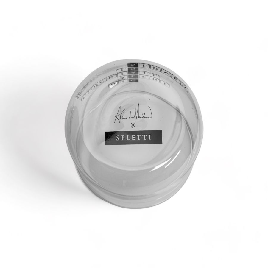 Seletti Glass Tiles & Tales "Drunk"