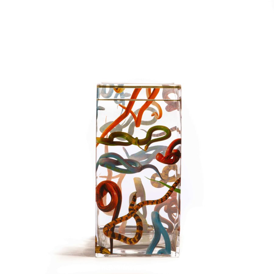 Seletti Glass Vase Big Snakes