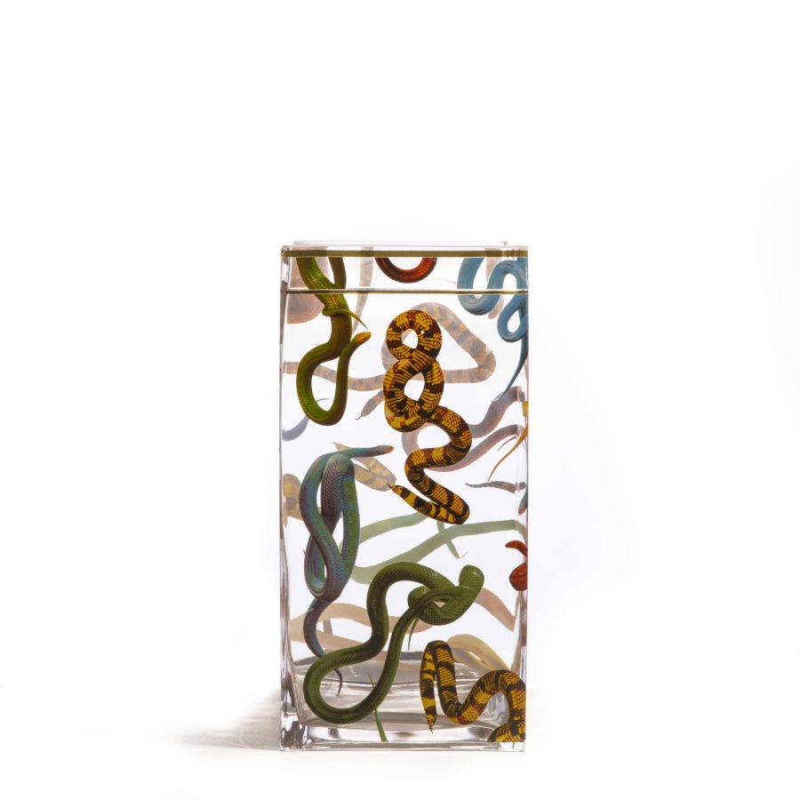 Seletti Glass vase big Snakes