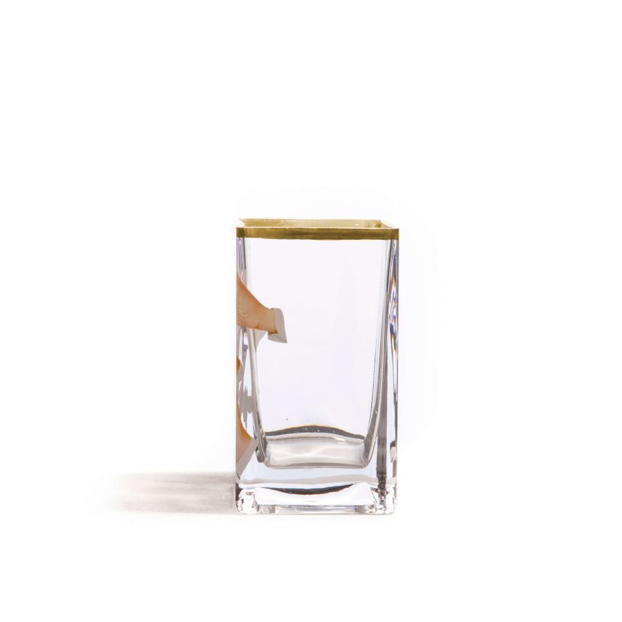 Seletti Glass Vase Lipstick