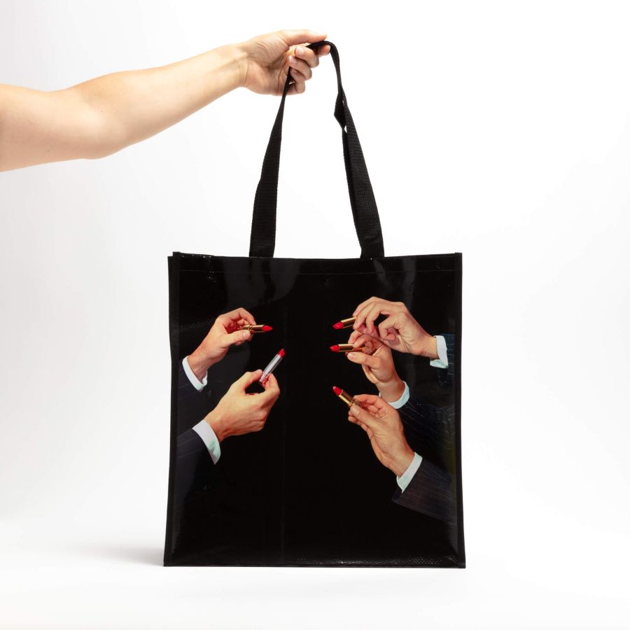 Seletti Grocery Bag Big Lipstick