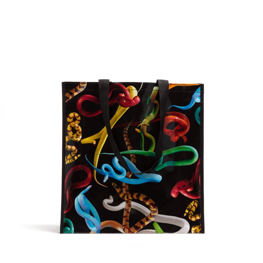 Seletti Grocery Bag Big Snakes