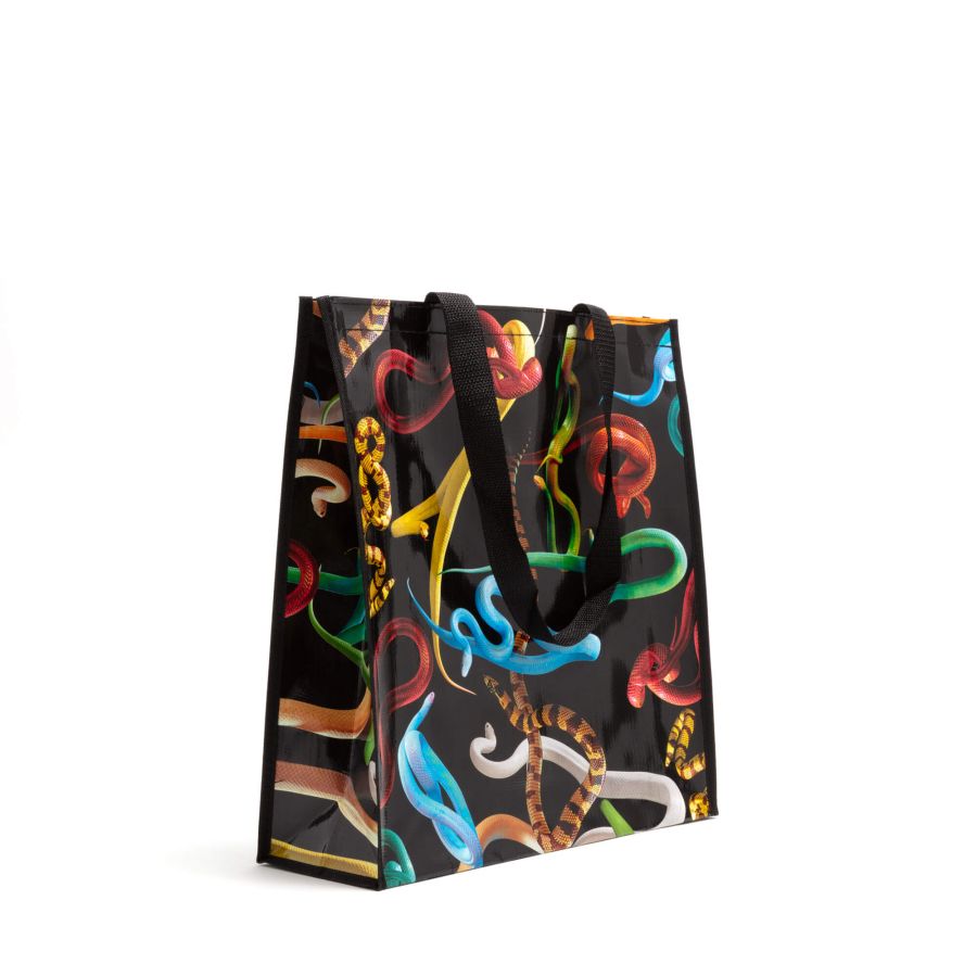 Seletti Grocery Bag Big Snakes