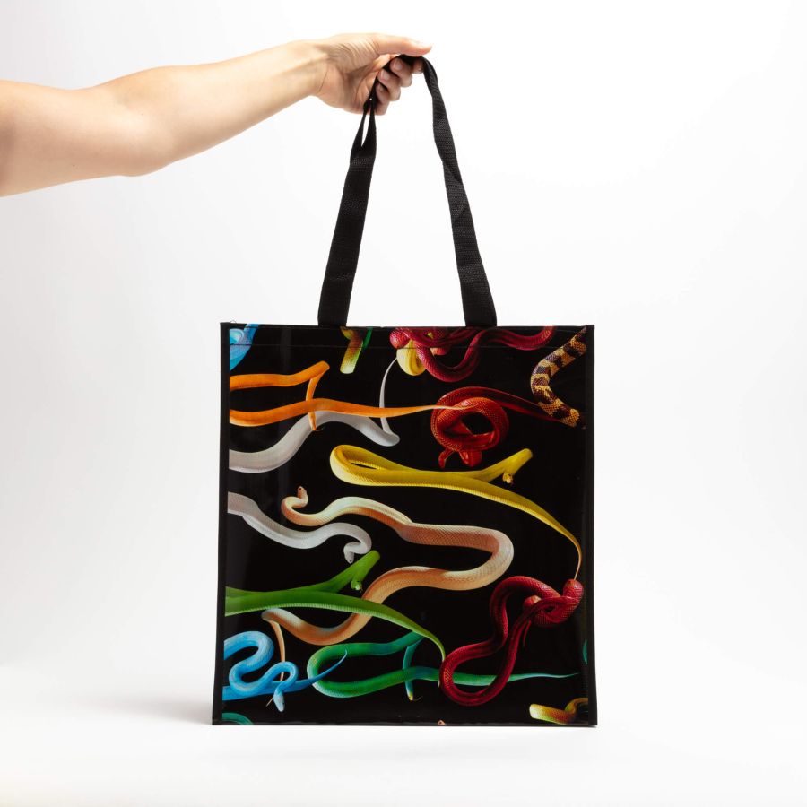 Seletti Grocery Bag Big Snakes