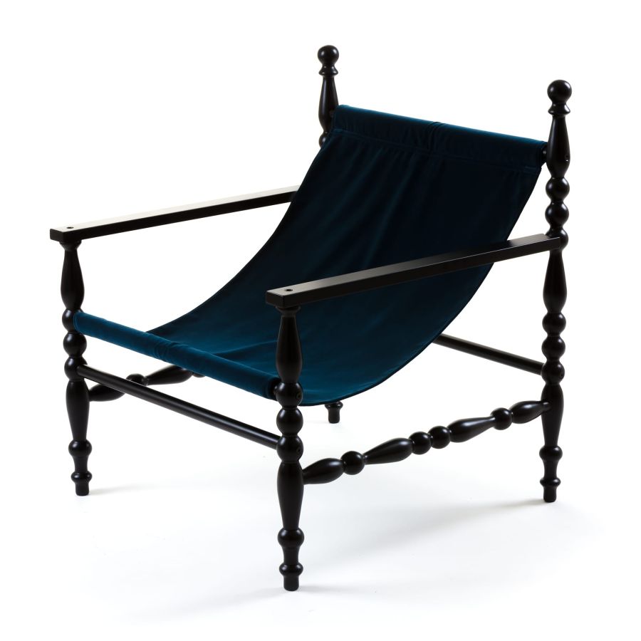 Seletti Heritage Armchair Blue