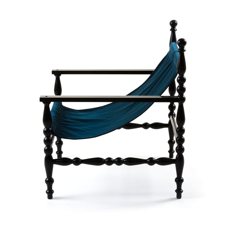 Seletti Heritage Armchair Blue