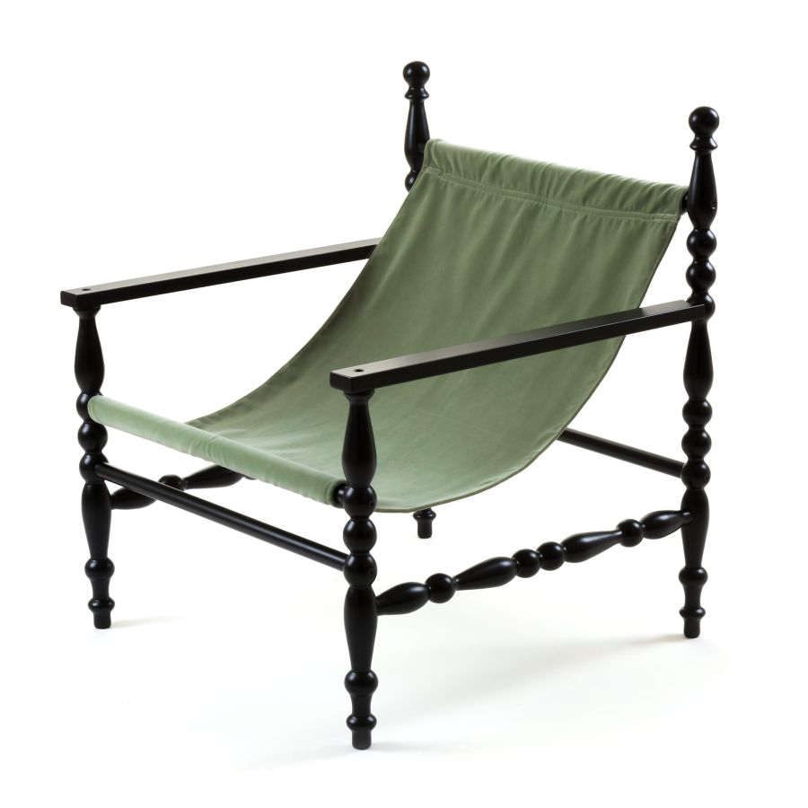 Seletti Heritage Armchair Green