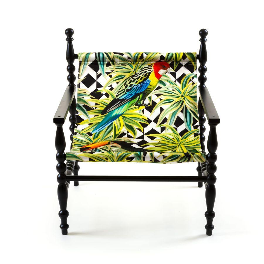 Seletti Heritage Armchair Parrots