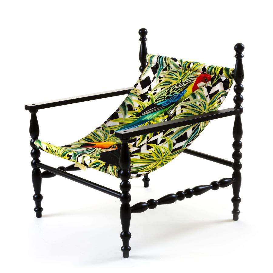 Seletti Heritage Armchair Parrots
