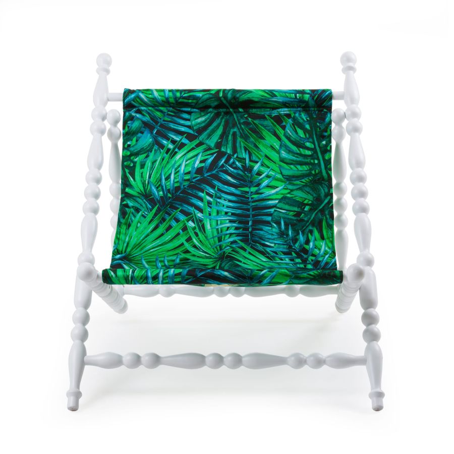 Seletti Heritage Foldable Deckchair Leave