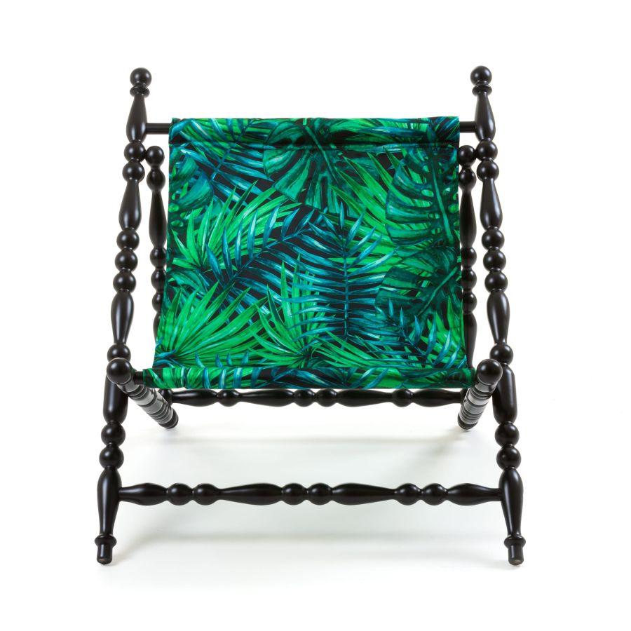 Seletti Heritage Foldable Deckchair Leave